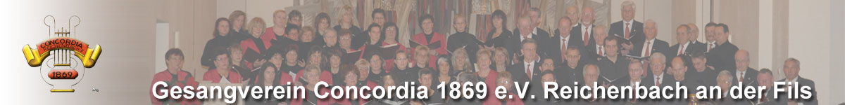 Gesangverein Concordia 1869 e.V. Reichenbach an der Fils